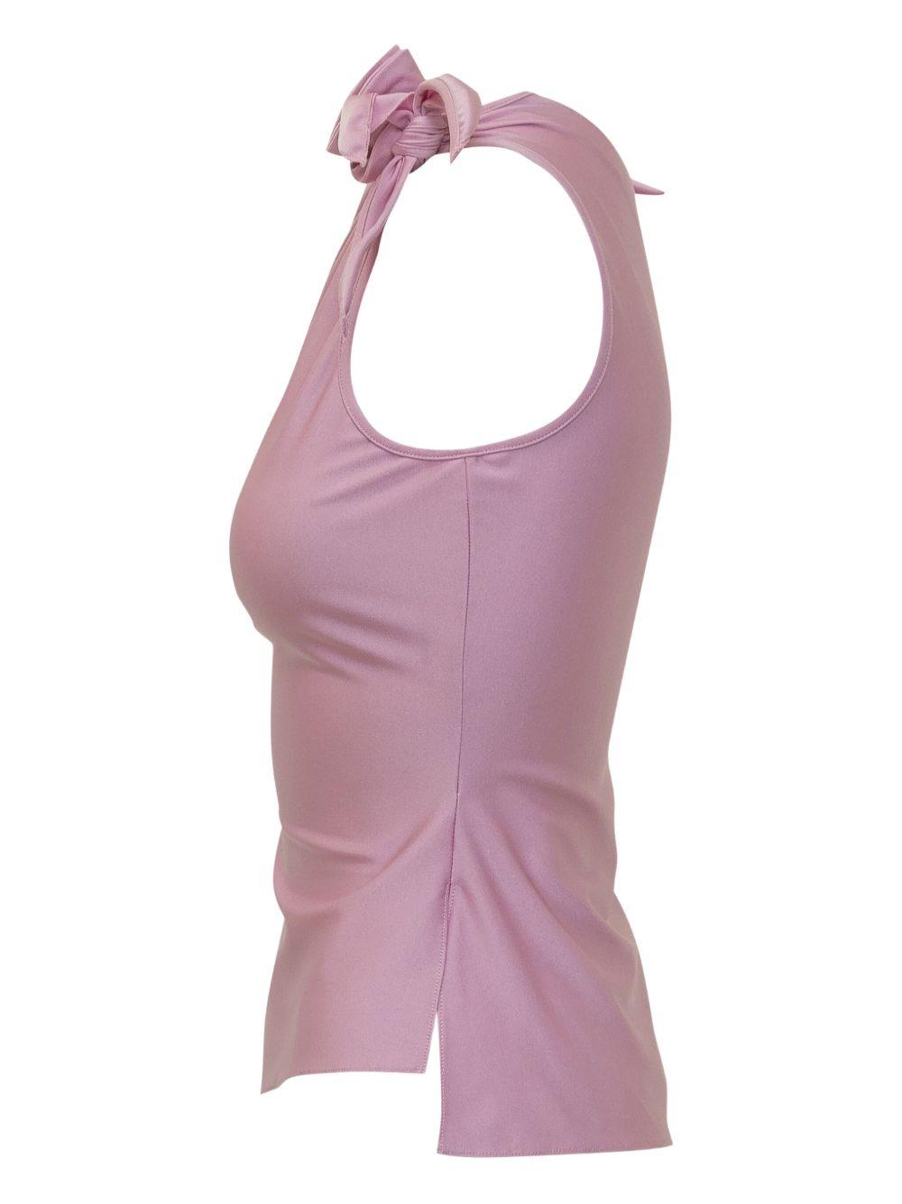 Asymmetric Flower Top COPT76F5001 PINK COPERNI 