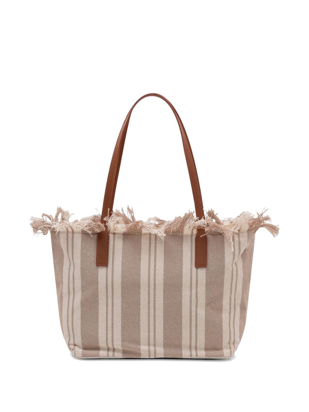 City Bag Fringe CBMF00100589L DOUBLESTRIPES 1118 MC2 SAINT BARTH 