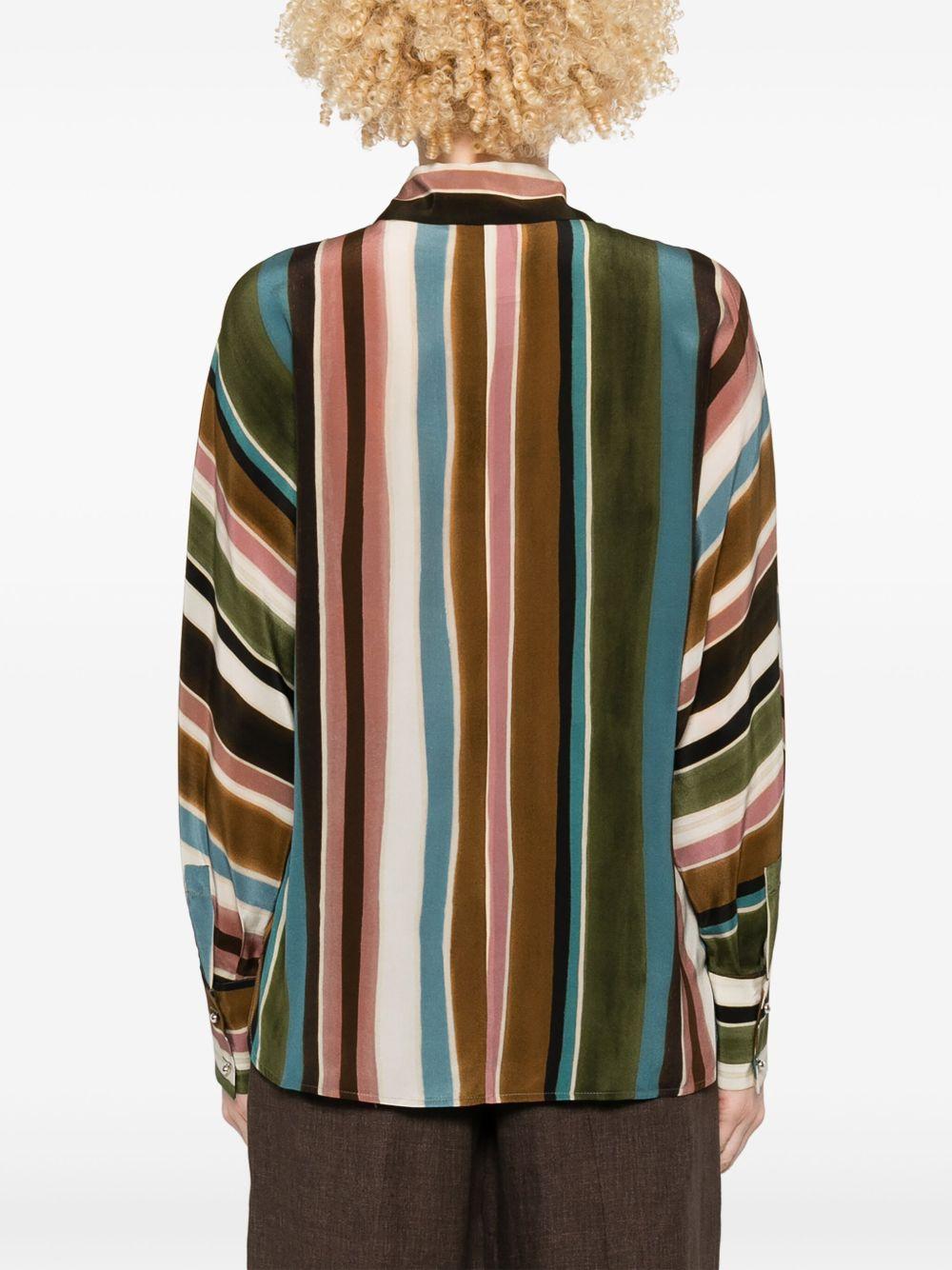 Camicia Arpe ARPEMM10464 004 RIGA MULTICOLOUR MAX MARA STUDIO 