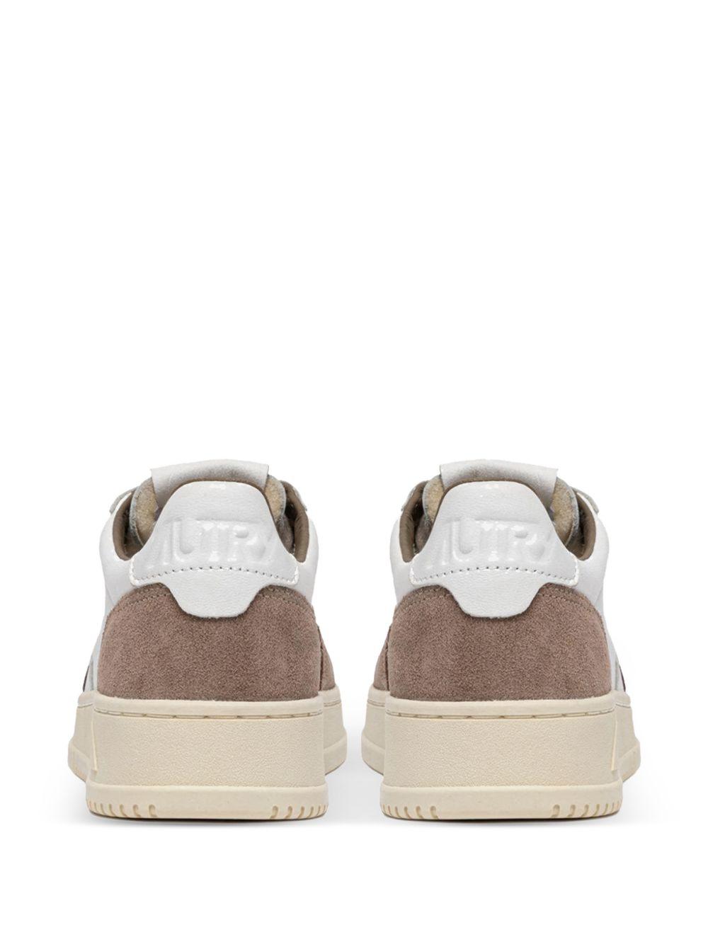 Sneaker Medalist Low in pelle AULMFT02 WHITE ANTILOPE AUTRY 
