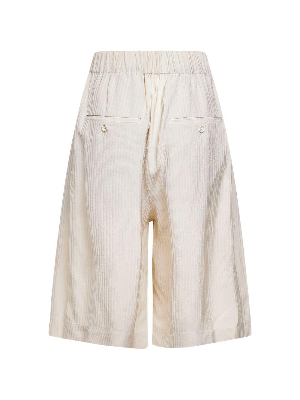 Poela bermudas UW3014 UW101 WHITE UMA WANG 