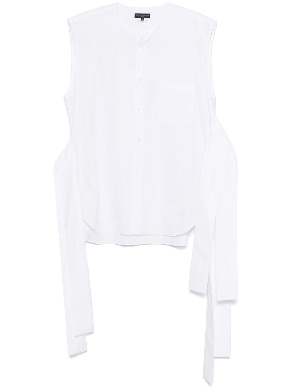 Sleeveless Shirt POB030 2 WHITE COMME DES GARCONS HOMME PLUS 