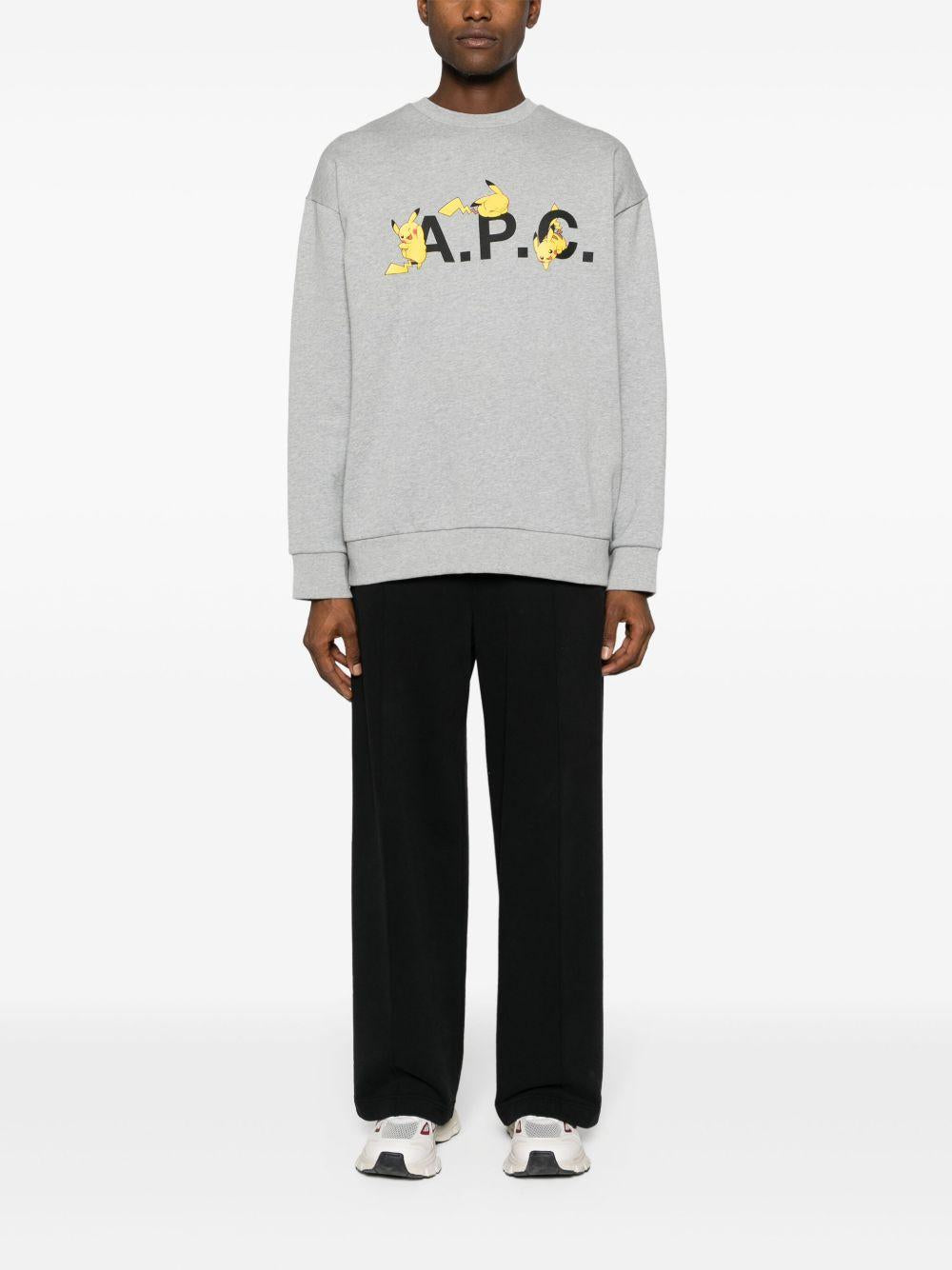  COGVFH27863 PLB GRIS CLAIR CHINE A.P.C. 