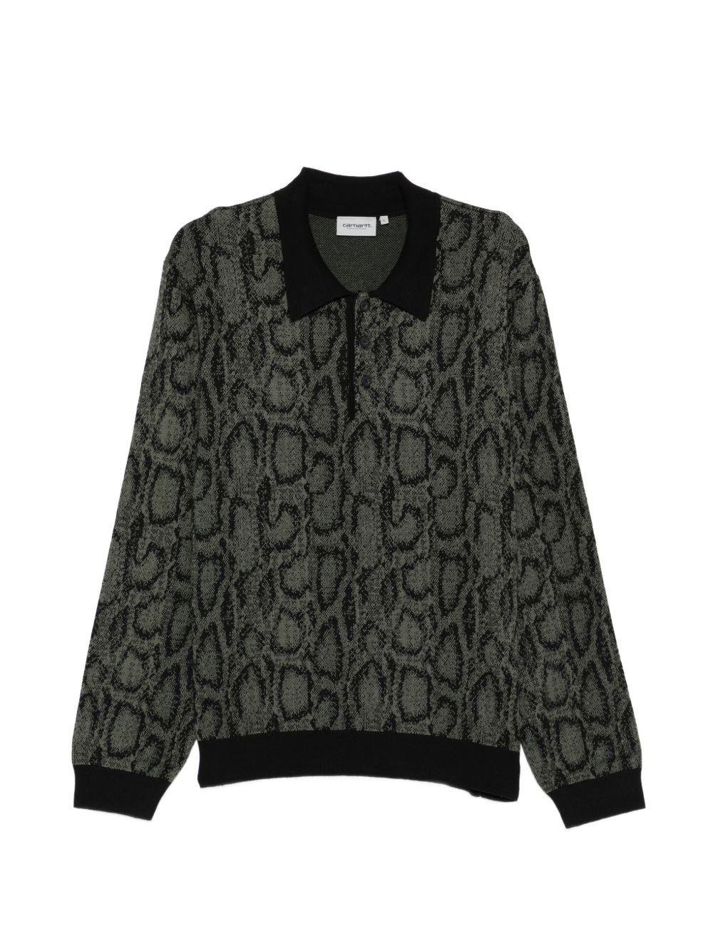 L/S Snake Polo I036170 3QLXX SNAKE CAMO CARHARTT WIP 