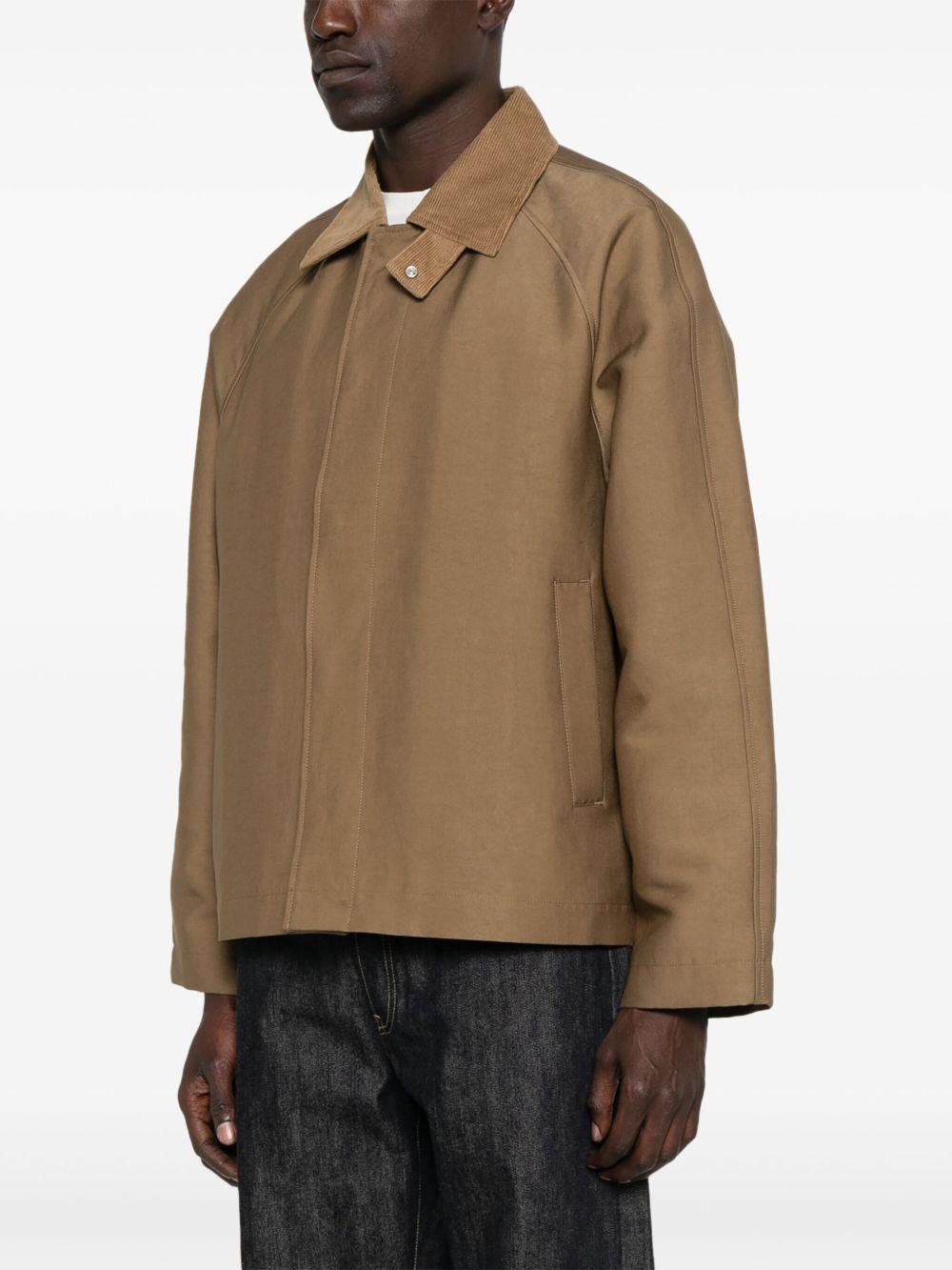 Short raglan jacket 4142 160 BEIGE SUNFLOWER 