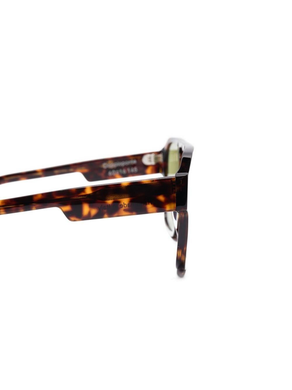 Occhiali da sole Doppioponte Havana Green DOPPIOPONTE HAVANA GREEN FACE HIDE 