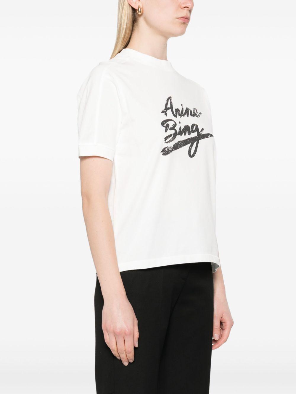 Jaylin Tee Signature - Ivory A0810524 IVY1 IVORY ANINE BING 