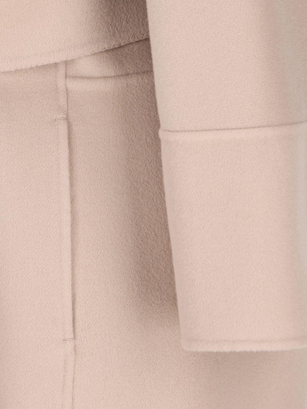 Cappotto doppio drap in pura lana ARONA 051 PINK POWDER S MAX MARA 