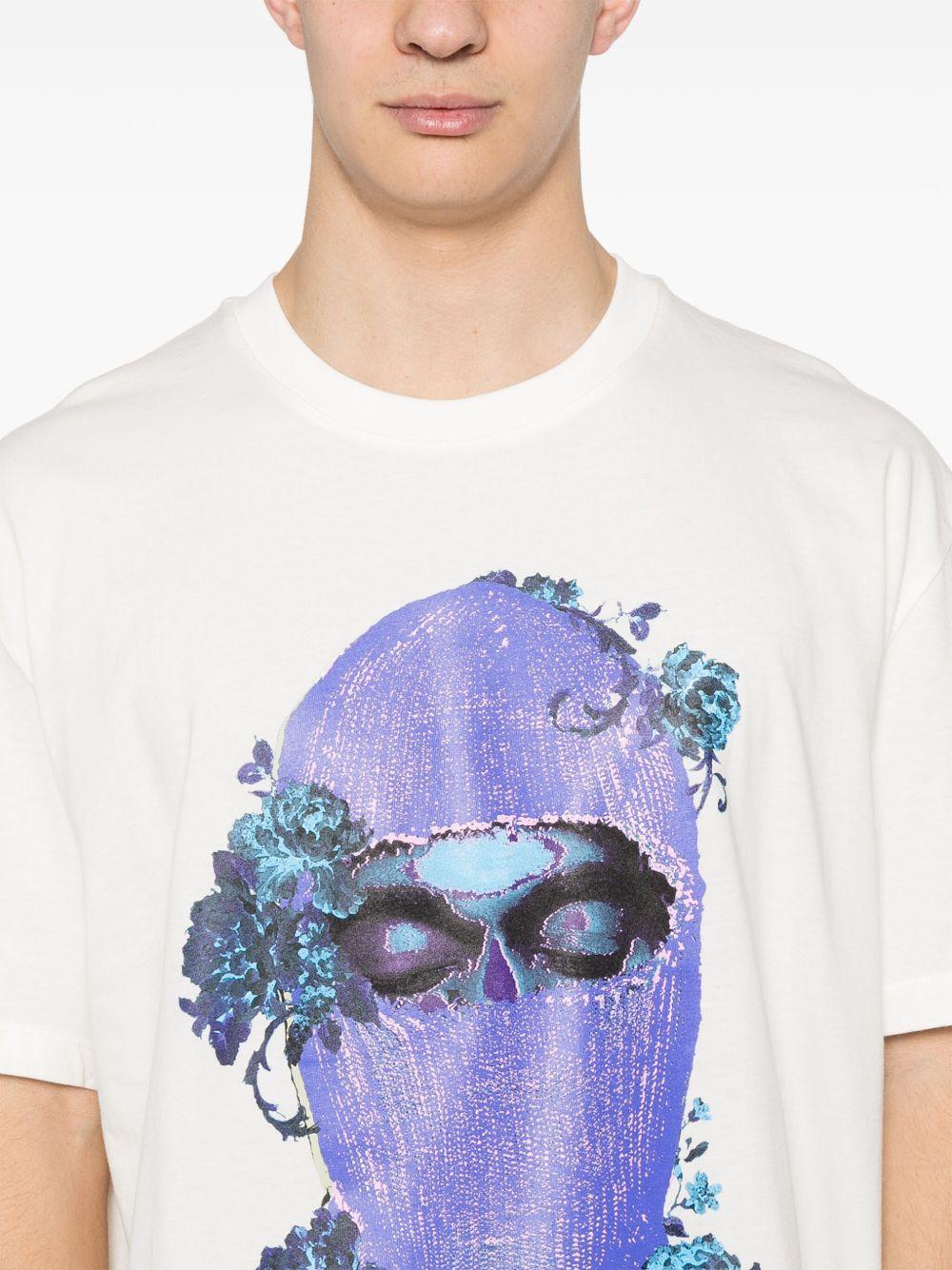Rose Mask T-shirt NUS25269 081 OFF WHITE IH NOM UH NIT 