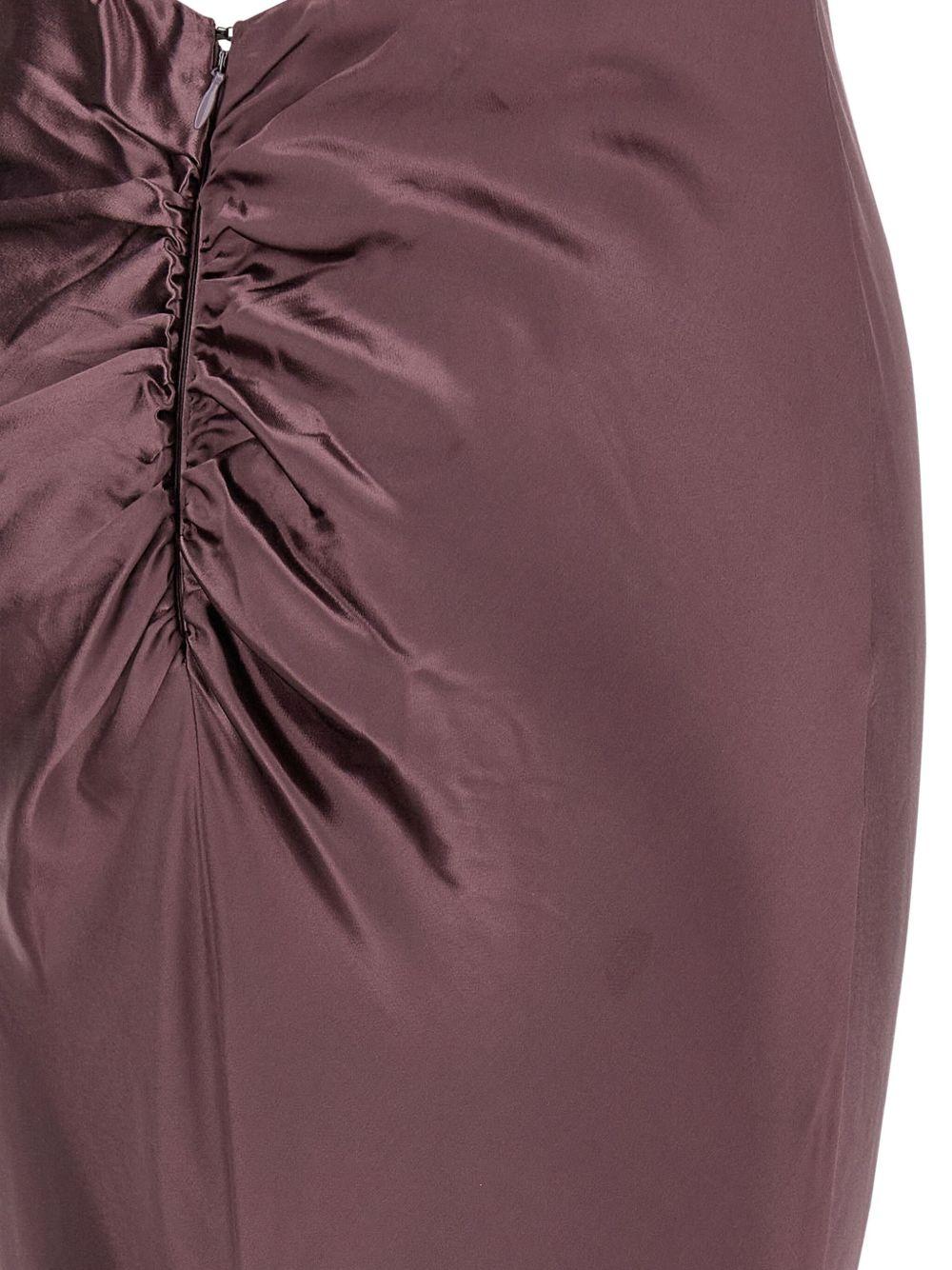 Ninfea Maxi Dress T180130ATNV127 721 MUAVE THE ANDAMANE 