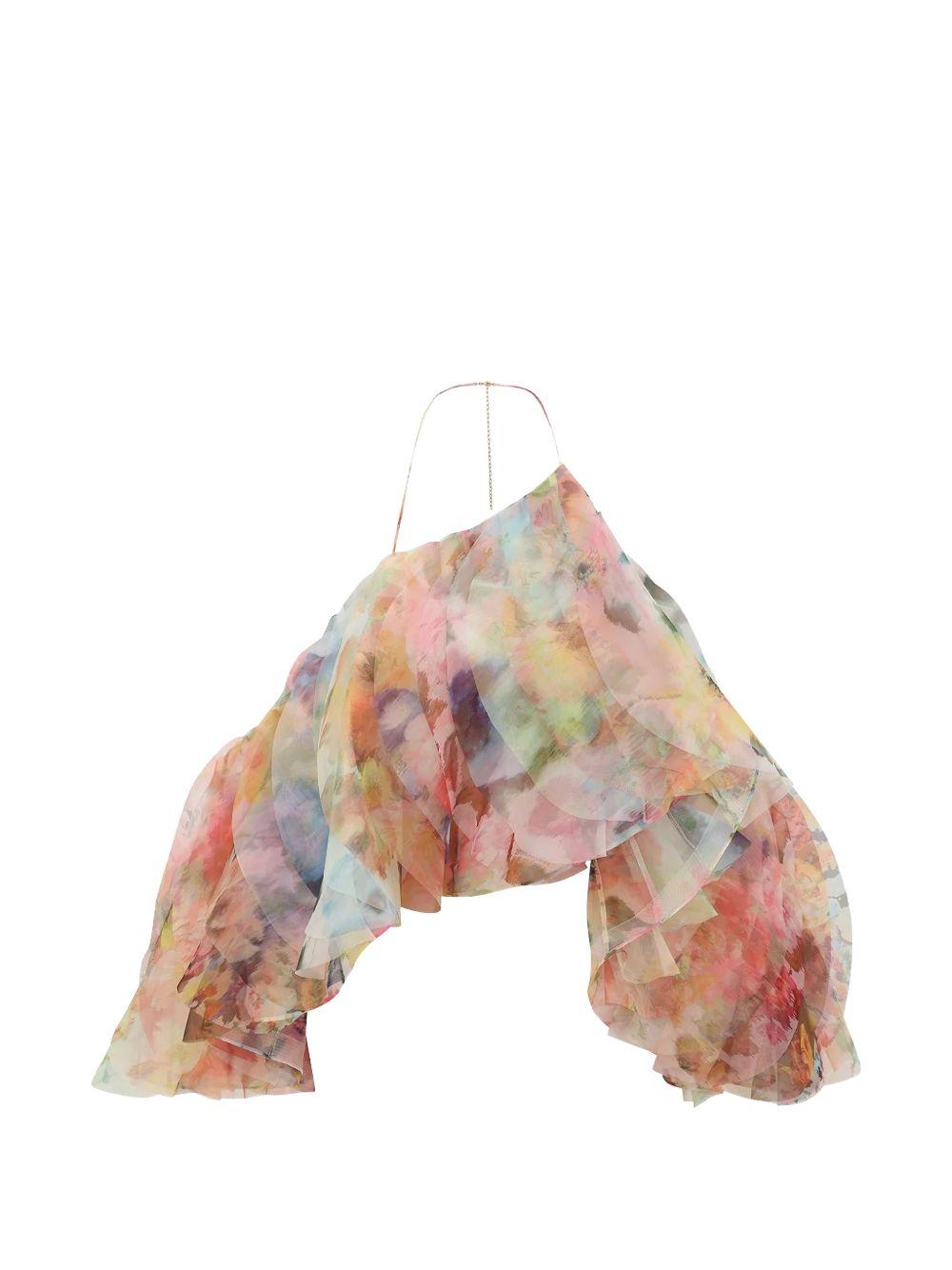 Top Luna 7470TS261 SPLICED FLORAL ZIMMERMANN 