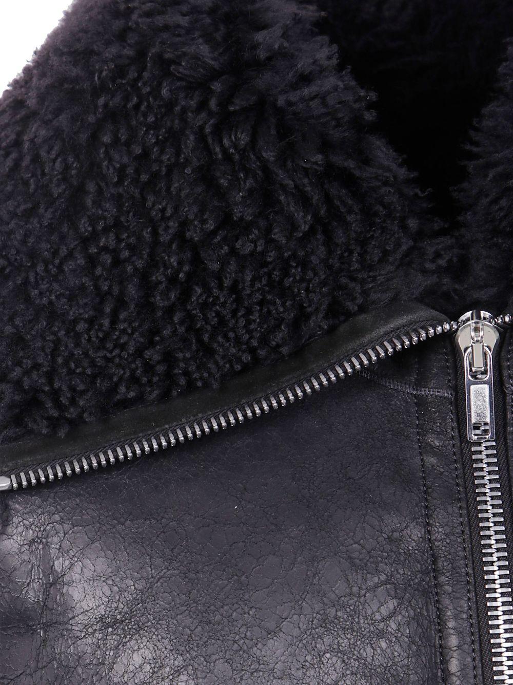 Concordians Flight Jacket RU02E1780LSHC 09 BLACK RICK OWENS 