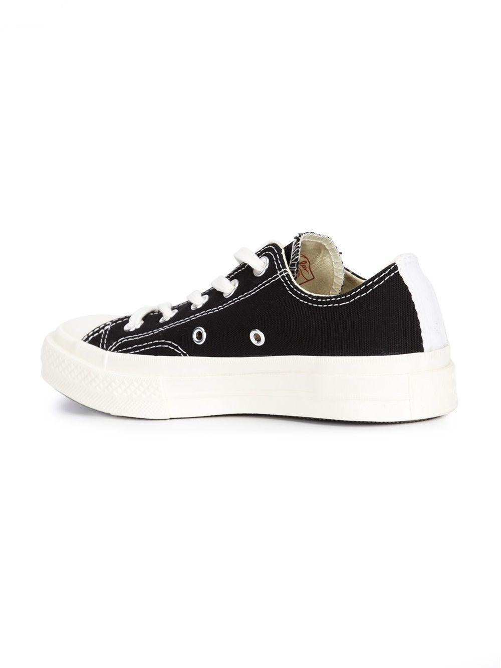  P1K111 1 BLACK COMME DES GARCONS PLAY X CONVERSE 
