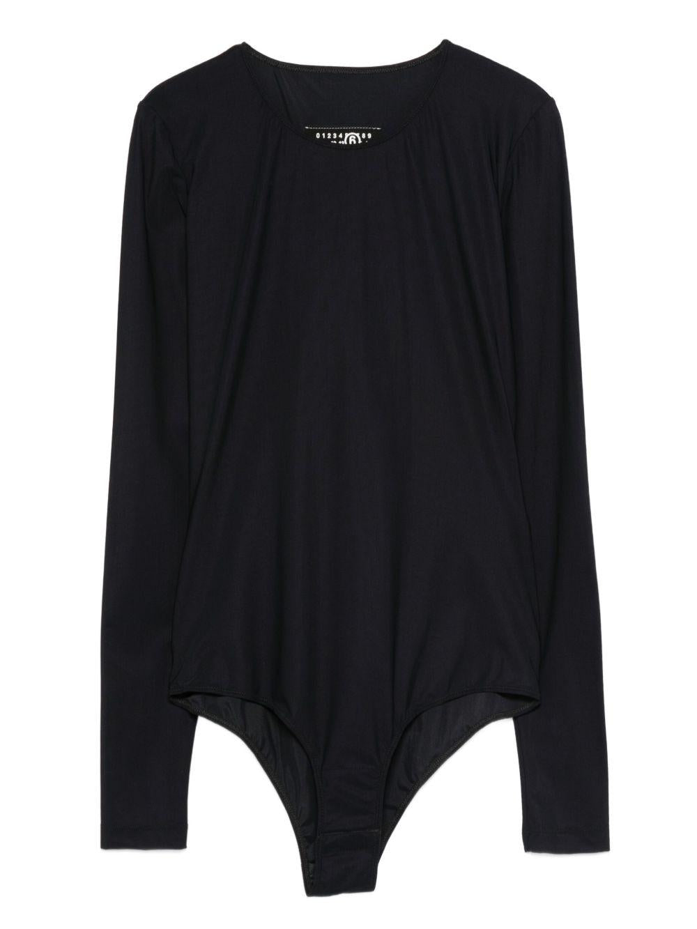 Body in jersey di lycra S52NA0064S20518 900 MM6 MAISON MARGIELA 