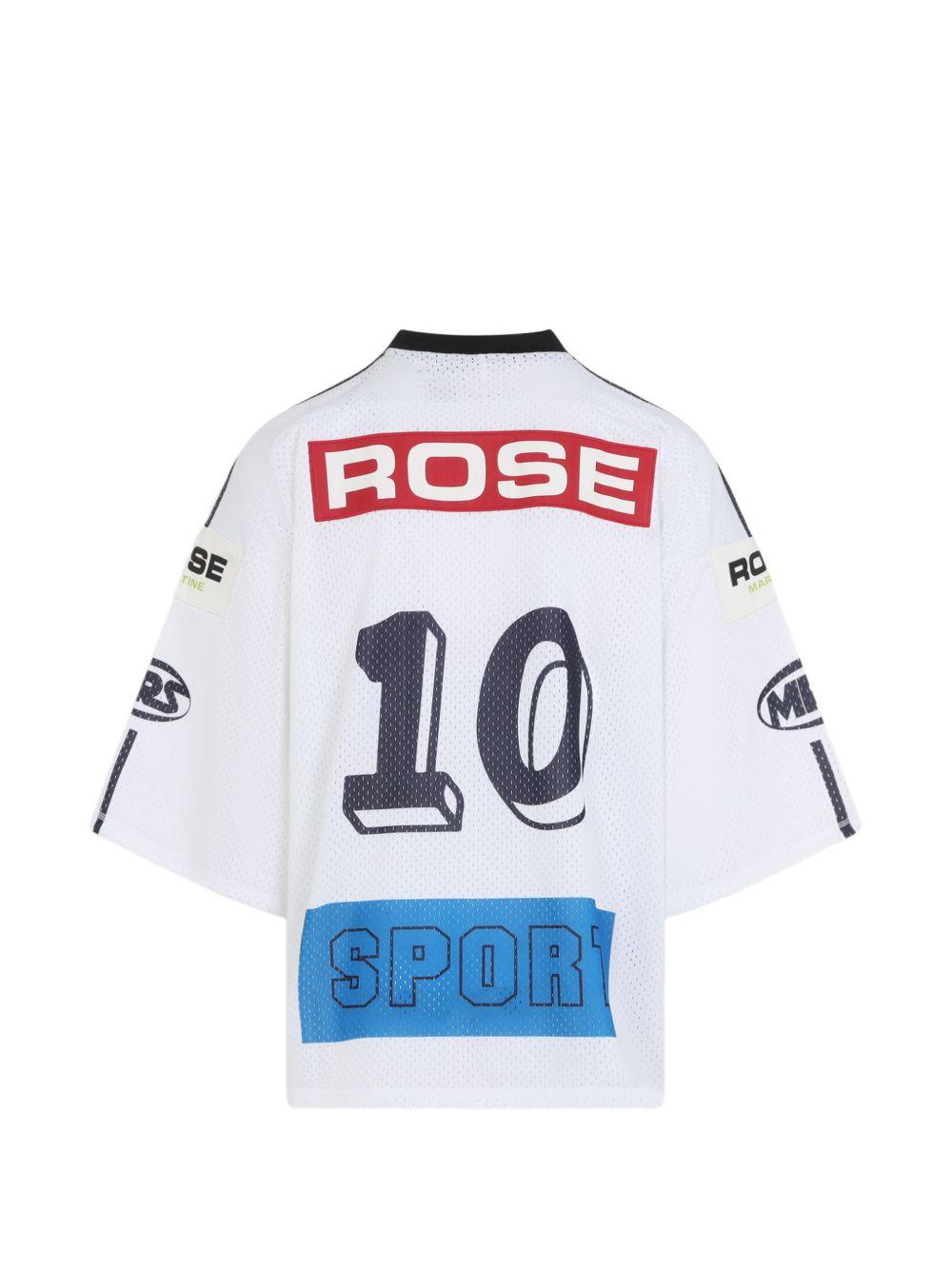 Oversized Hockey Top 129JT10063 WHITE BLUE MARTINE ROSE 