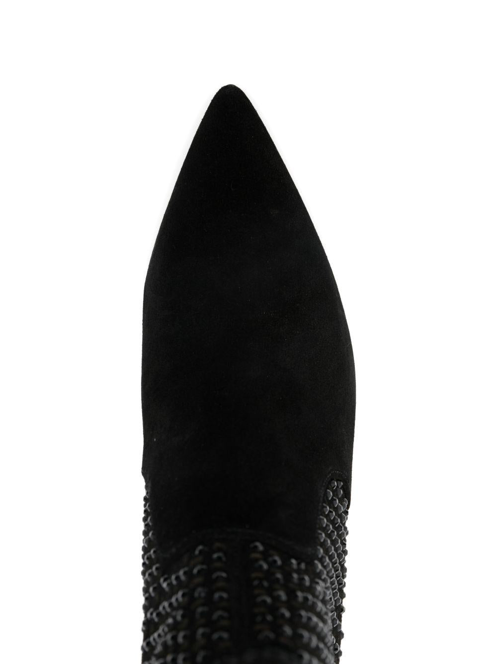  4994400289 BLACK SUEDE KURT GEIGER LONDON 