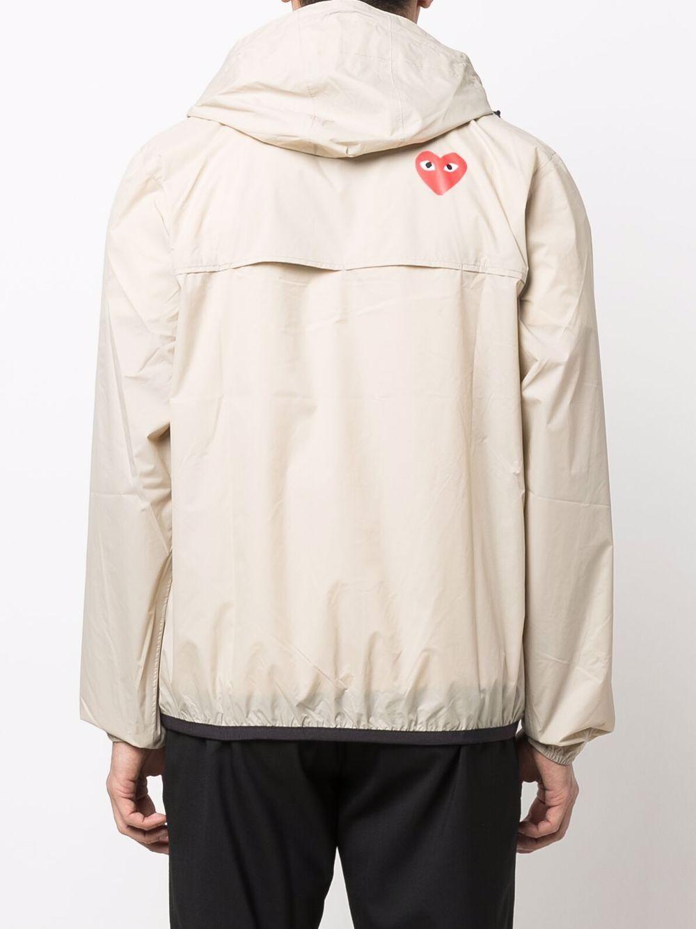  P1J502 3 BEIGE COMME DES GARCONS PLAY 