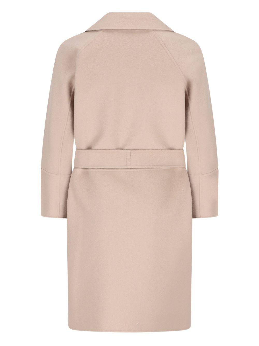 Cappotto doppio drap in pura lana ARONA 051 PINK POWDER S MAX MARA 