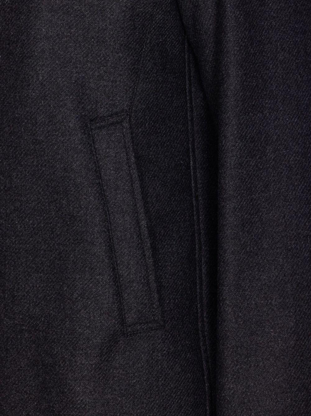 Carcoat in Easy Wool e Light Faux Fur CA000214U33432R 9480 ANTRACITE HERNO 