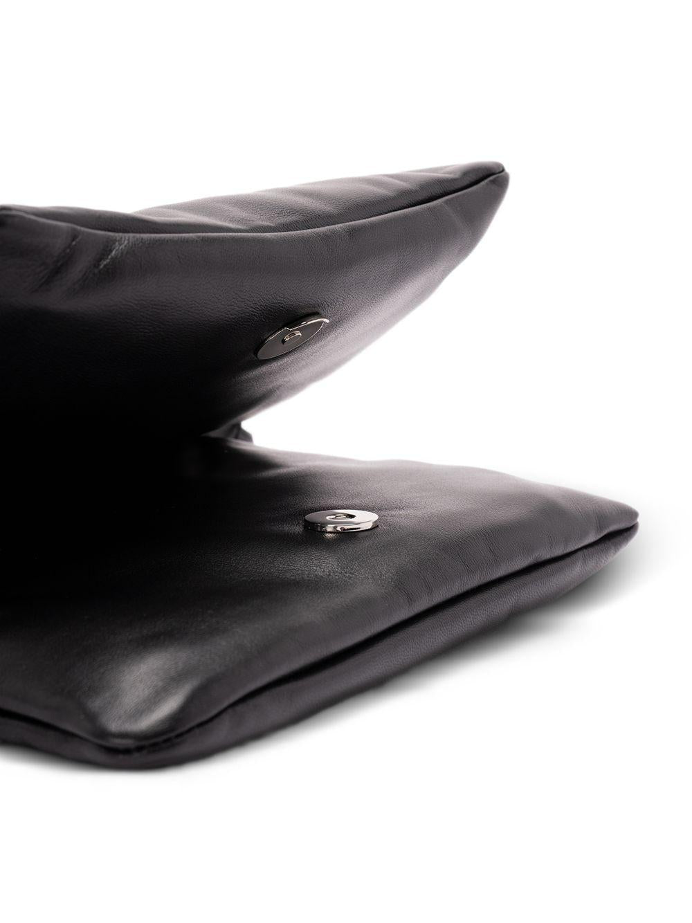 Borsa In Nappa Semilucida SPXSOFFYMINI 003 NERO SPORTMAX 