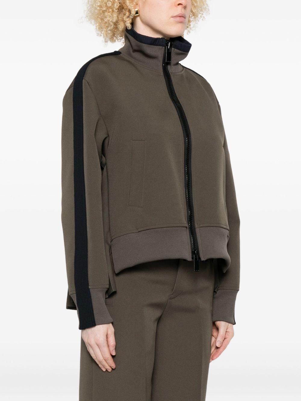 Giacca con Zip Frontale SCW275 501 KHAKI SACAI 