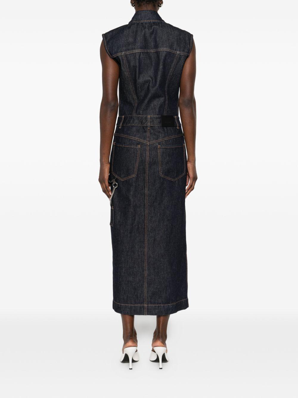 Abito In Denim SPDFARFALLA 001 SCURO PULITO SPORTMAX 