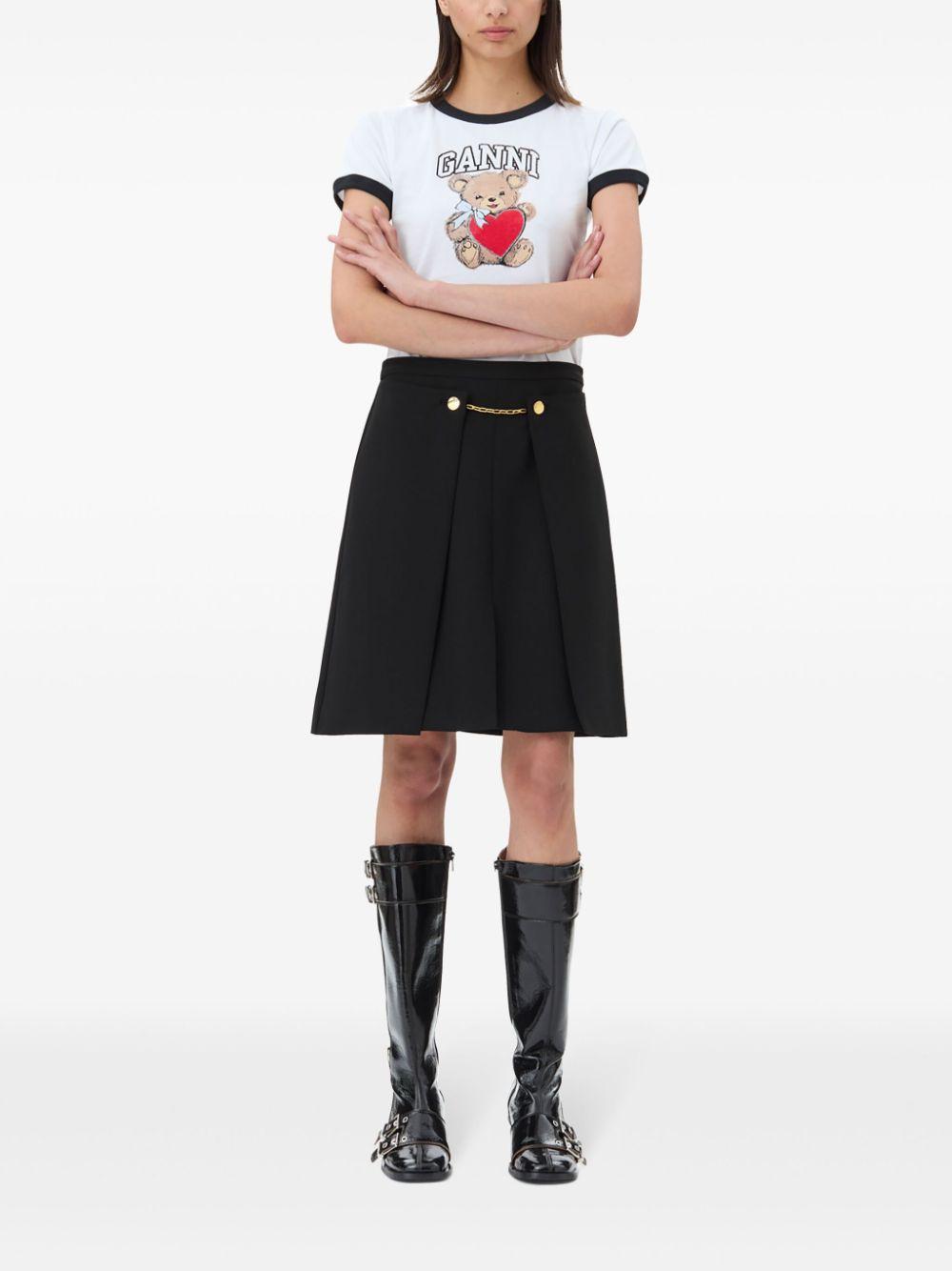  T4061 151 BRIGHT WHITE GANNI 