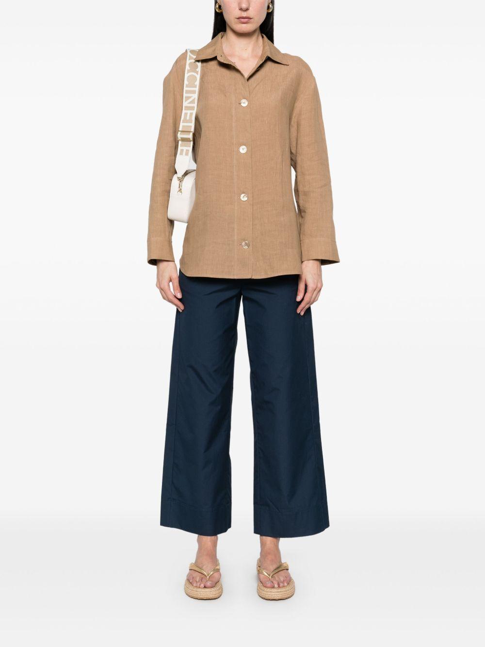 Pantaloni Argento ARGENTOMM10174 051 BLUE THAITI S MAX MARA 