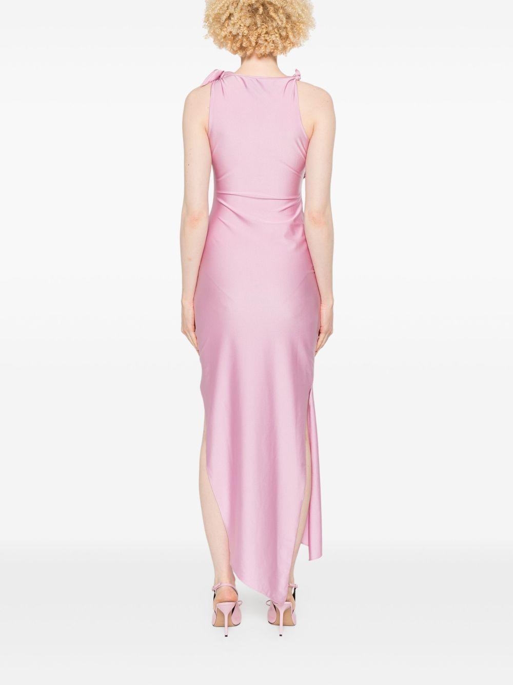 Asymmetric Flower Gown COPR44F5001 PINK COPERNI 