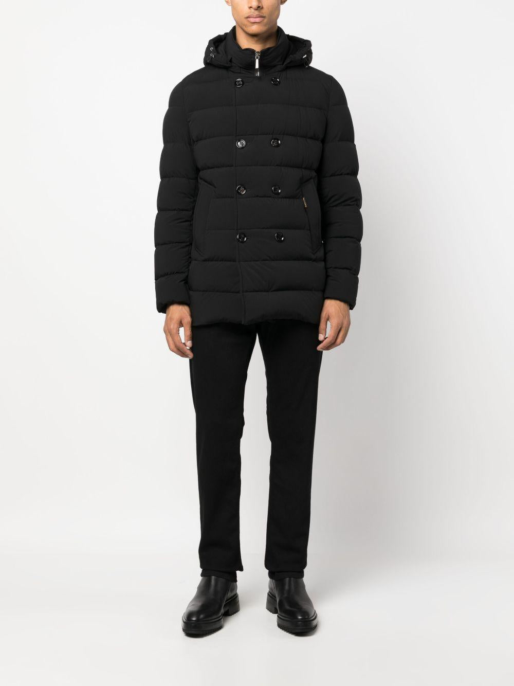 Giacca FLORIO-KN MOUGI100188TEPA009 U0001 NERO MOORER 