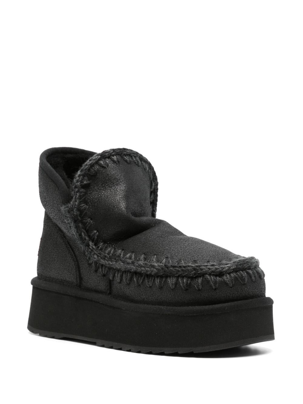 Mini Eskimo Platform Boot Special Leather FW681000B CBKG MOU 