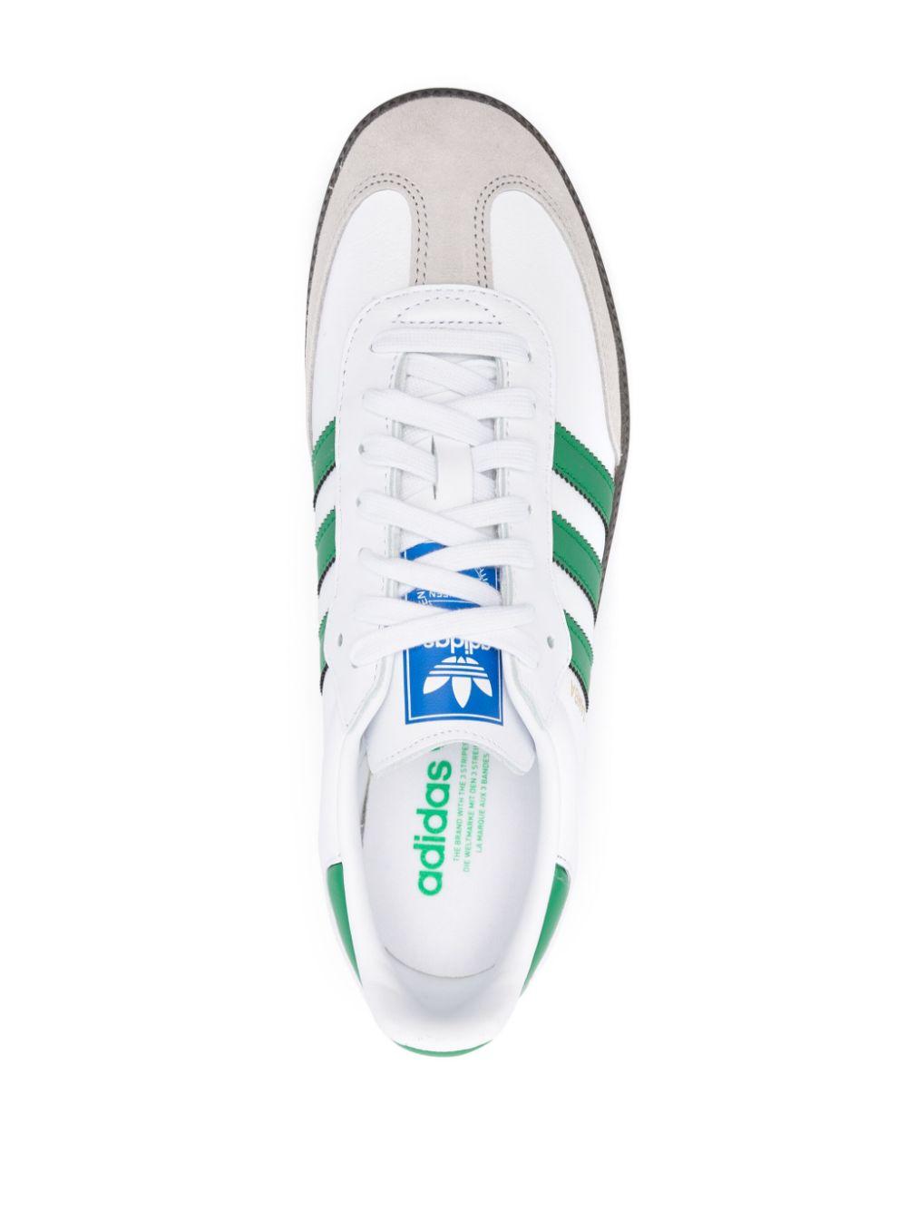 Scarpe Samba OG IG1024 WHITE GREEN ADIDAS ORIGINALS 