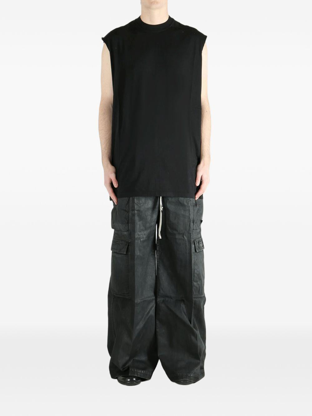 Tarp T DU01F4158RN 09 BLACK RICK OWENS DRKSHDW 