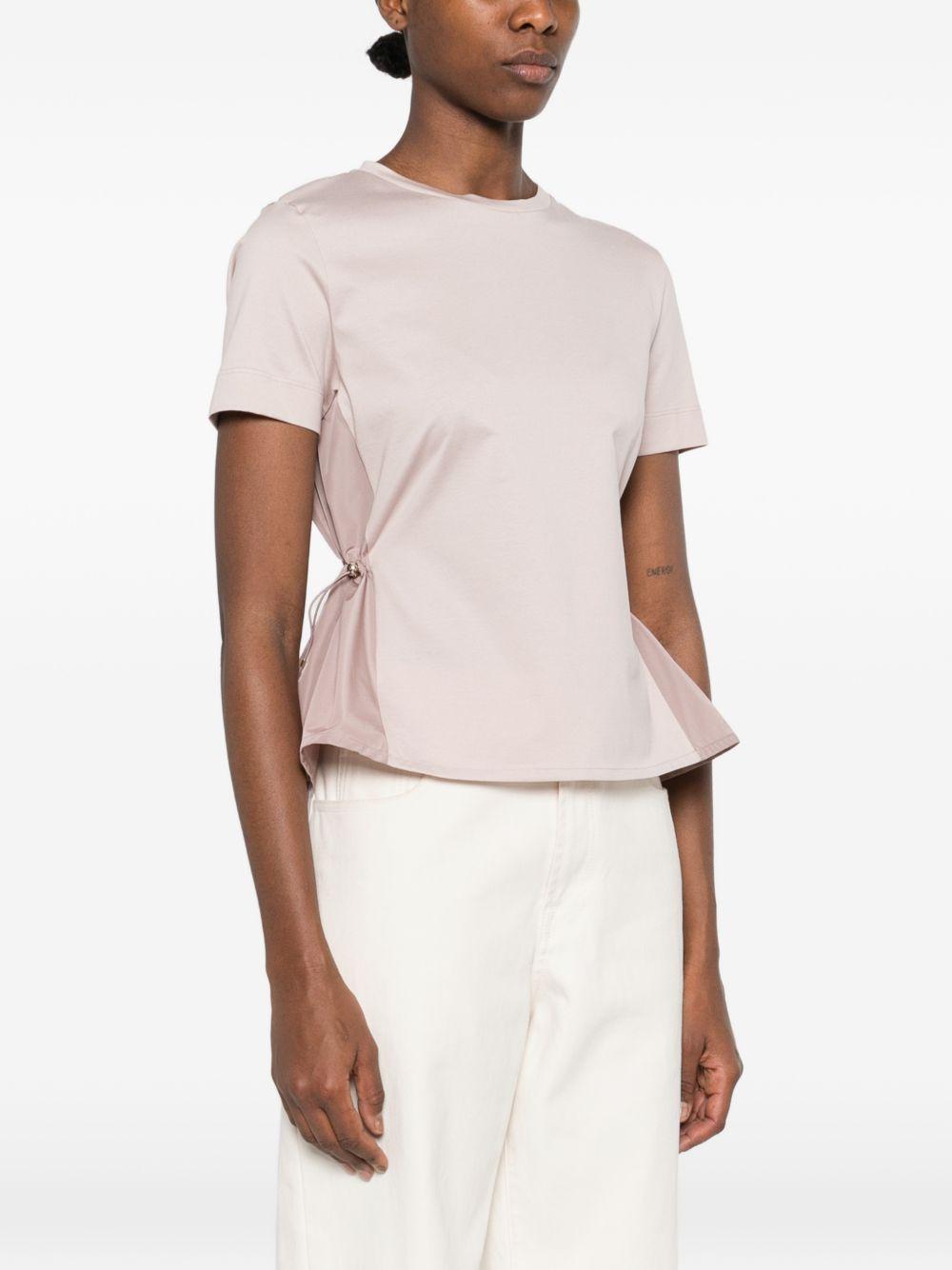T-shirt in Chic Cotton Jersey e New Techno Taffetà JG000224D52006 4035 CIPRIA HERNO 