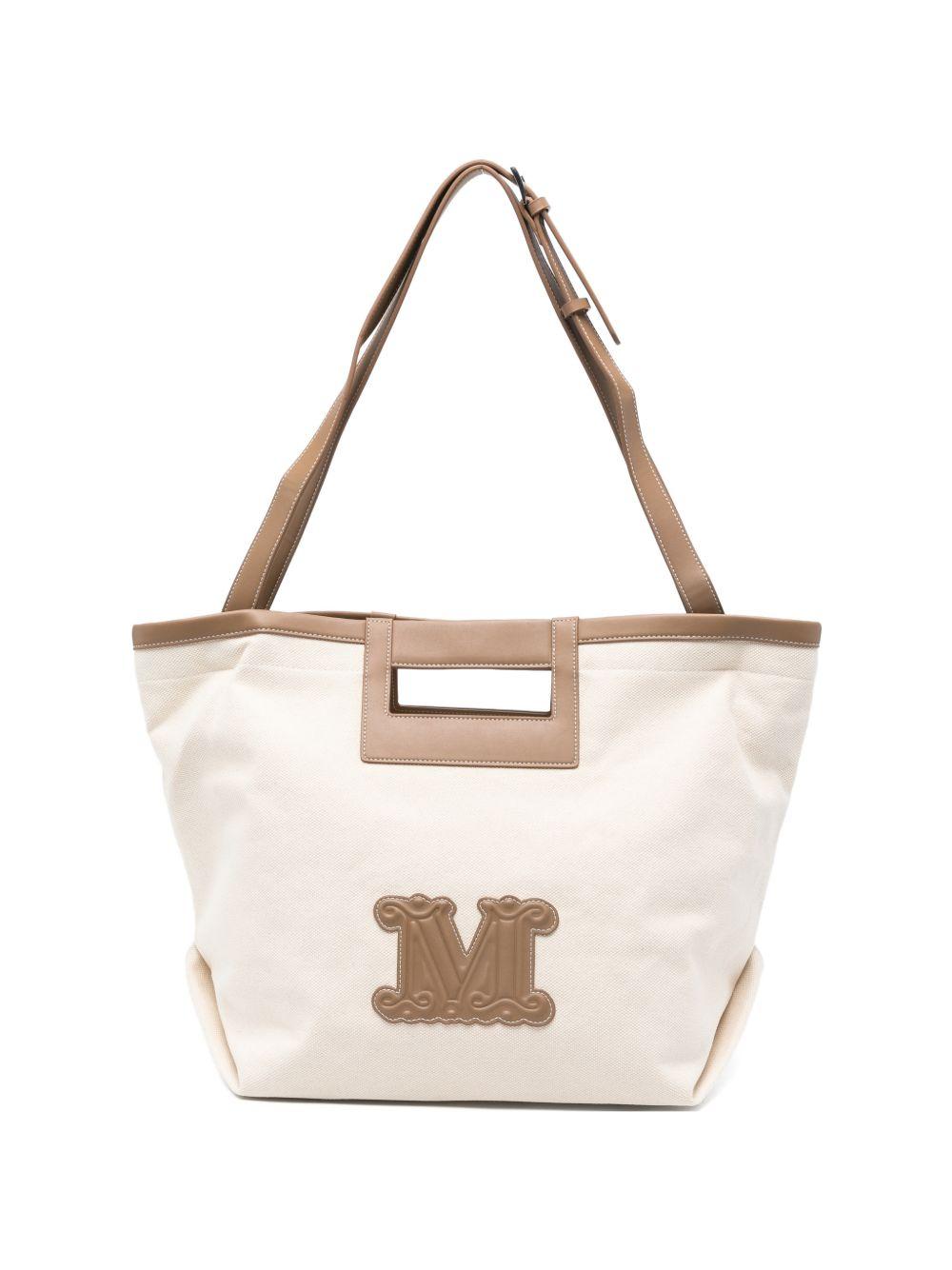 Borsa In Canvas BCHECRU 001 CAMMELLO MAX MARA 