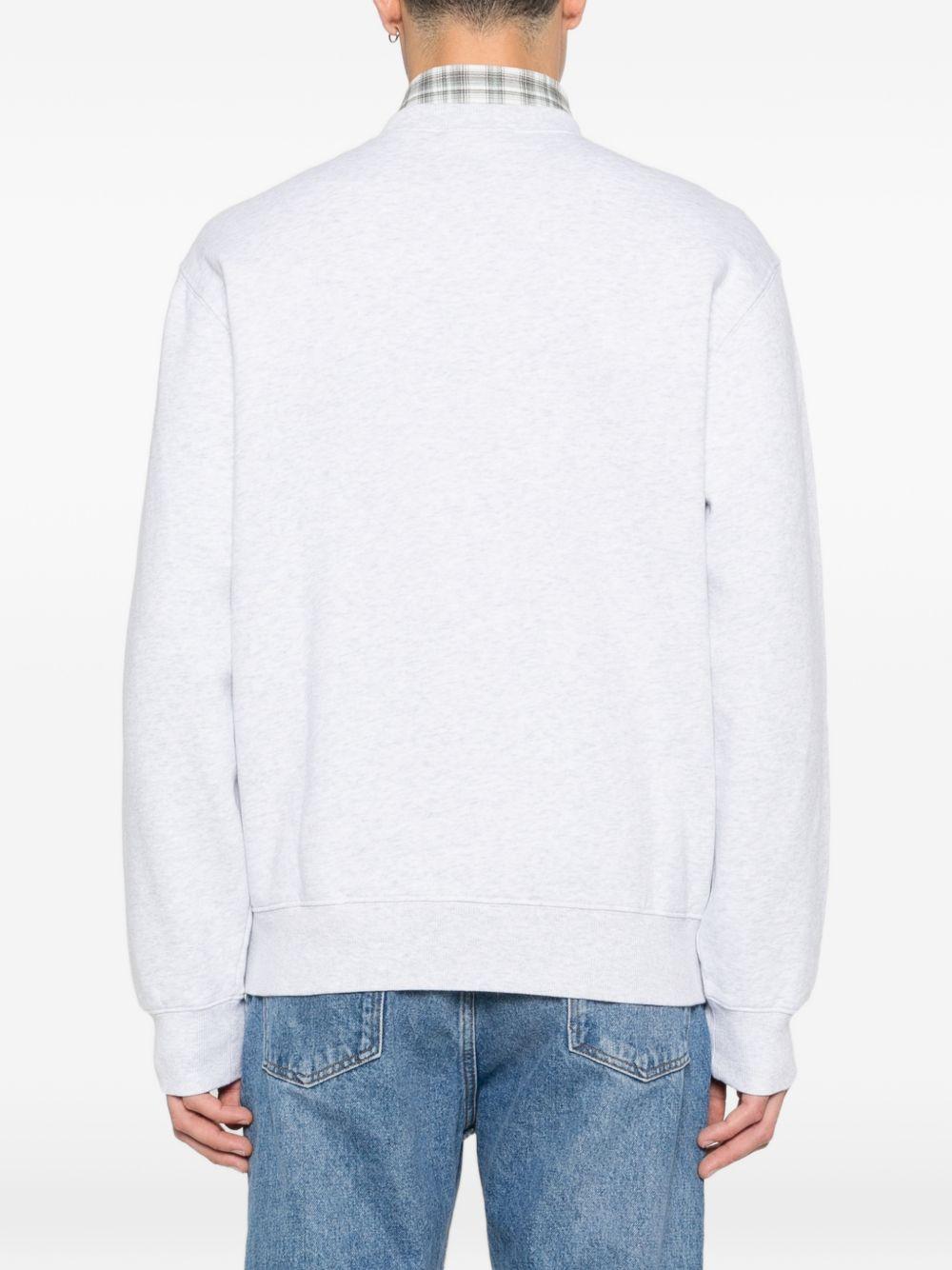 Schooling Sweatshirt I035642 482XX ASH HEATHER CARHARTT WIP 
