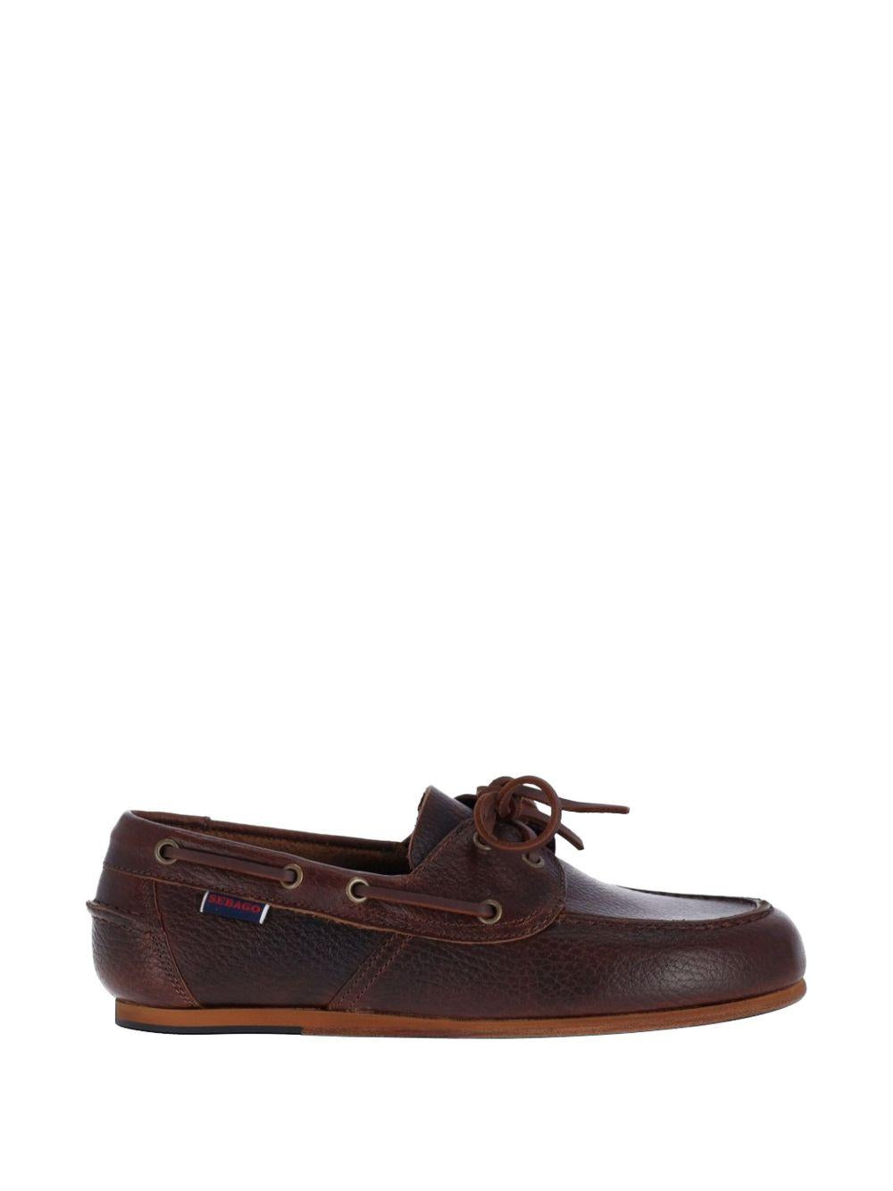 Owen Tumbled Boat Shoes 77123HW 900 BROWN SEBAGO 