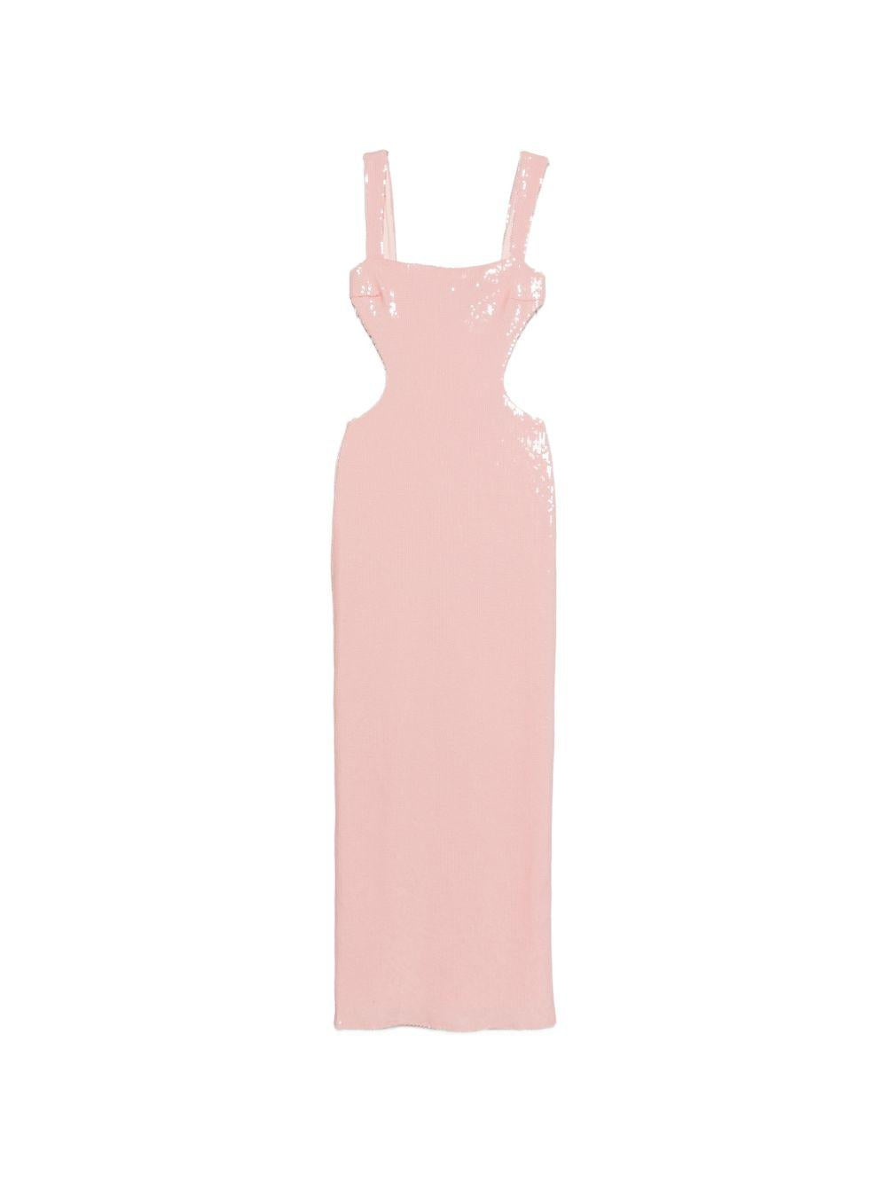 Sequin-embellishment maxi dress A0064ROS62P ROSA TWENTY FOURHAITCH 