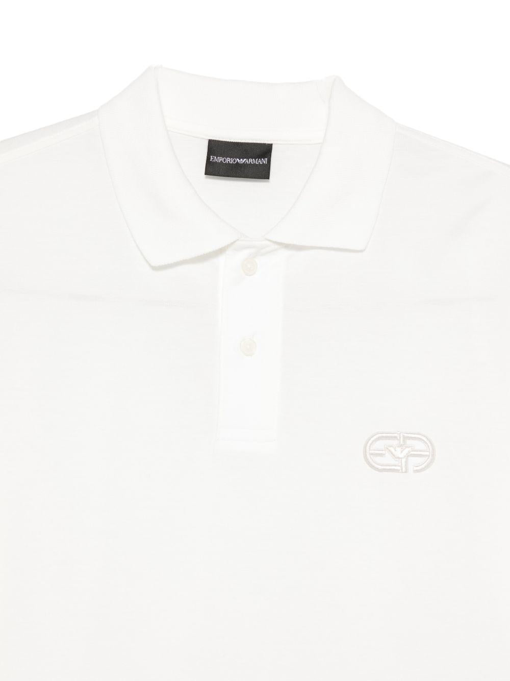 Polo In Jersey Di Cotone Elastan EM004579AF13742 U0003 EMPORIO ARMANI 