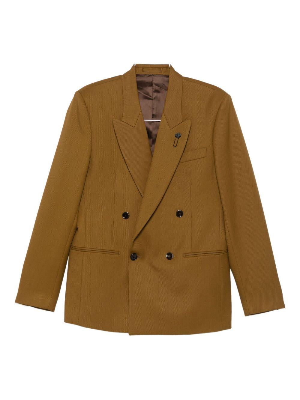 Blazer Doppiopetto con Revers a Lancia AA6906EAAIF65426 350 LARDINI 
