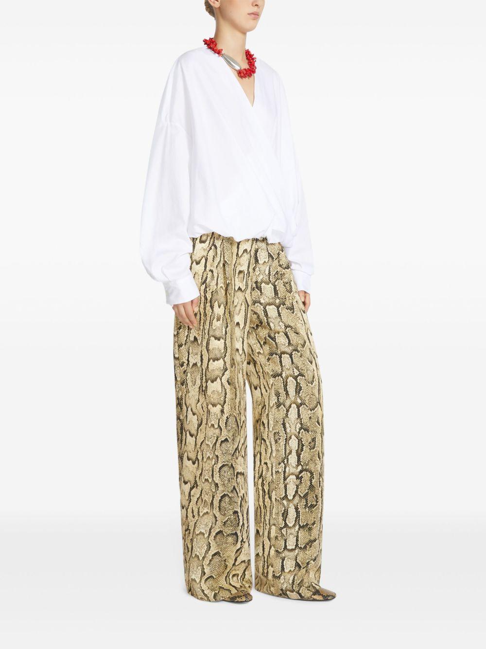 Top drappegiato 2510107151466 1 WHITE DRIES VAN NOTEN 