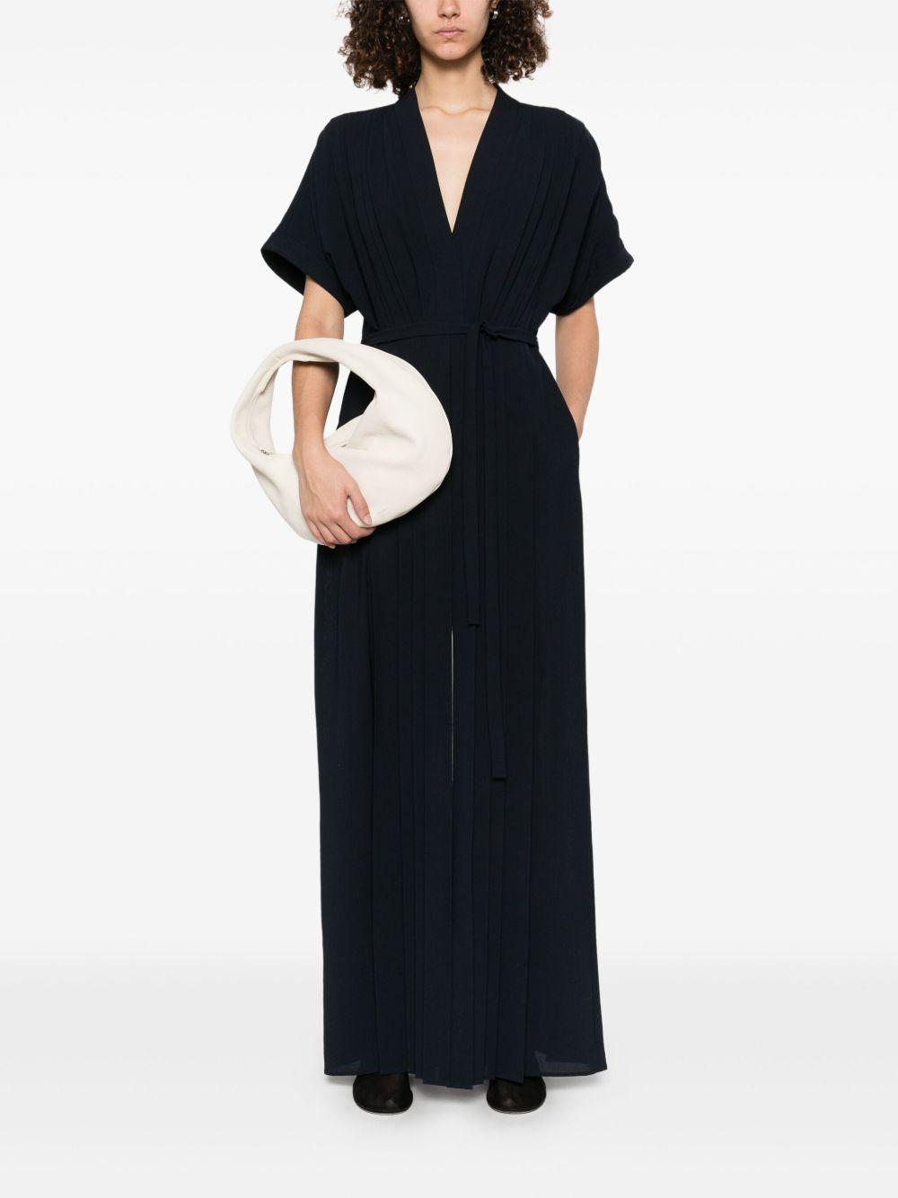 Tuta con pieghe Sofia JF009139 0370 NAVY JOSEPH 