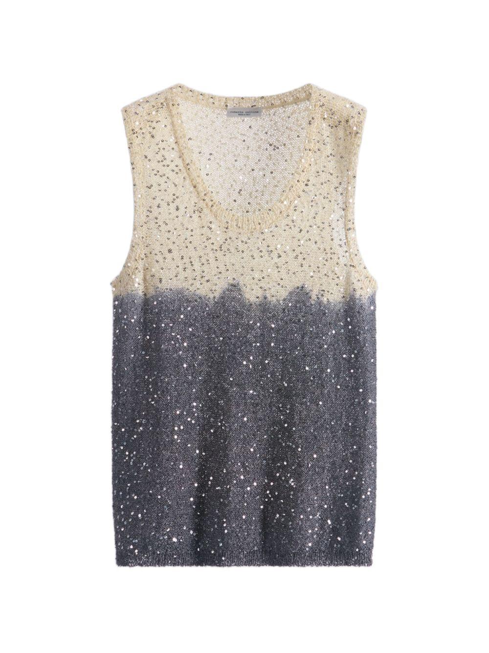 Paillettes Batik 261FXA27014 09 NERO BURRO ROBERTO COLLINA 