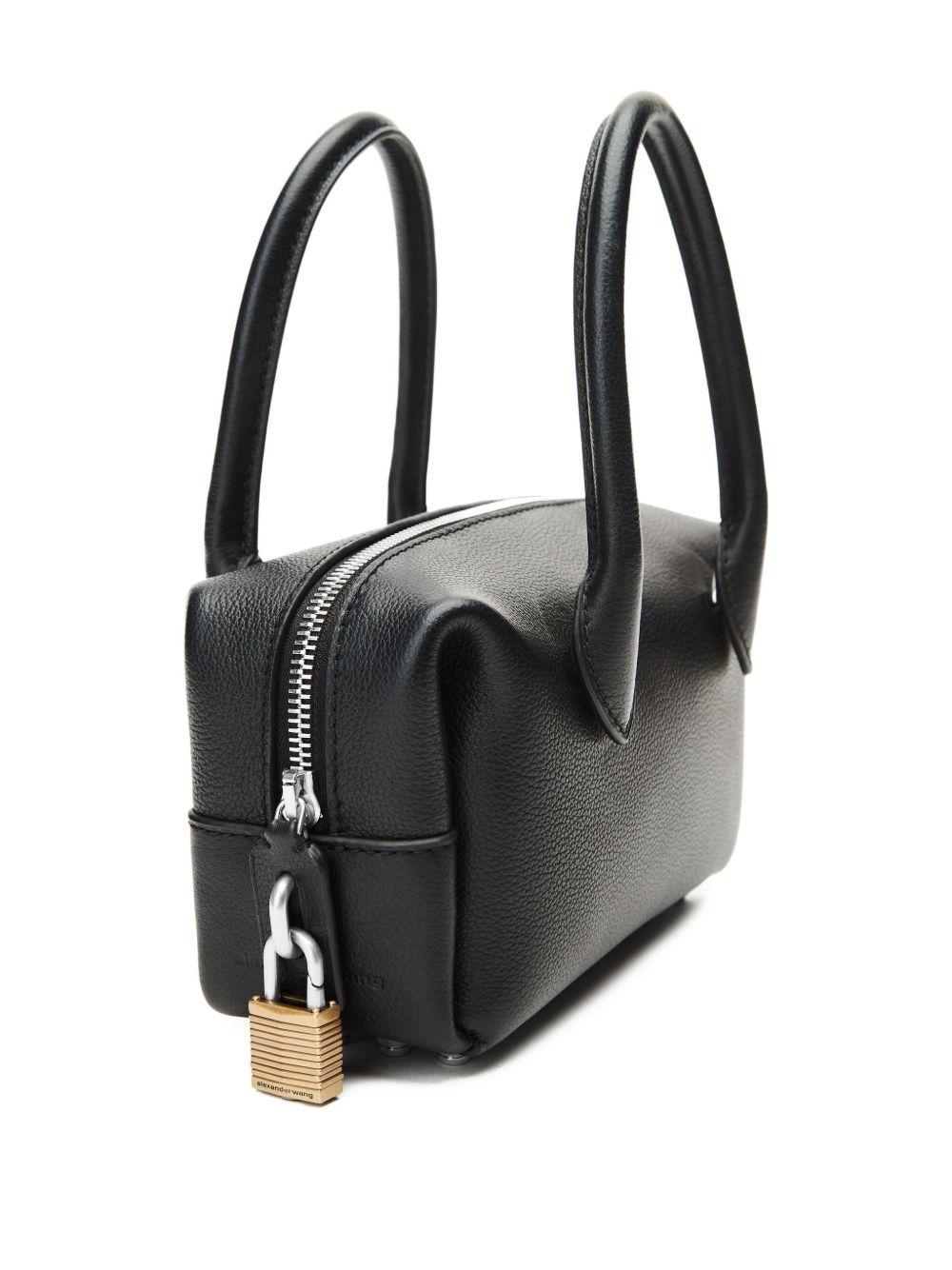 Borsa a Mano Roux Piccola in Pelle Nera 20425R12L 001 BLACK ALEXANDER WANG 