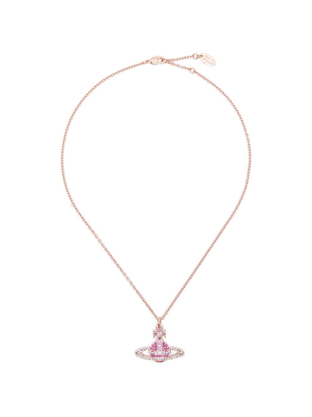 Kika Pendant 6302009402G411 PINK GOLD FUCHSIA VIVIENNE WESTWOOD 