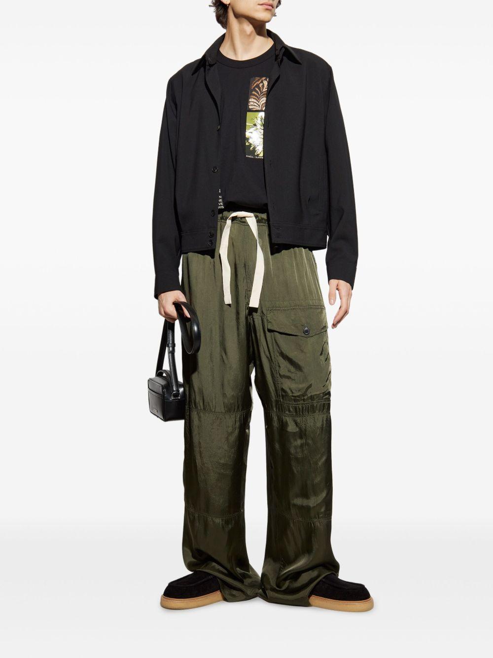 Show t-shirt 2510211091600 900 BLACK DRIES VAN NOTEN 