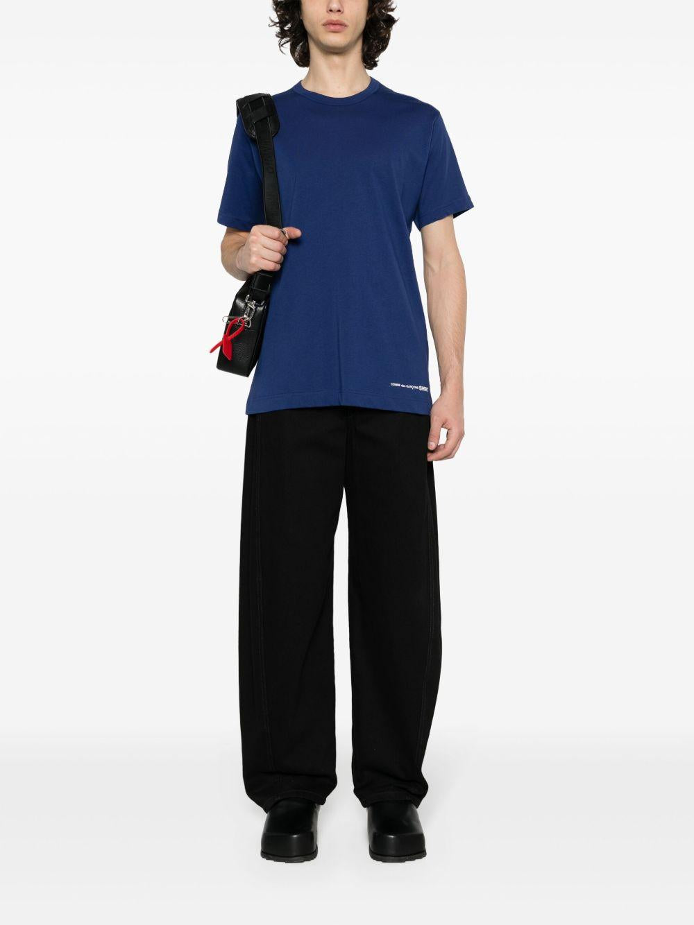  FMT020S24REGULAR 2 NAVY COMME DES GARCONS SHIRT 