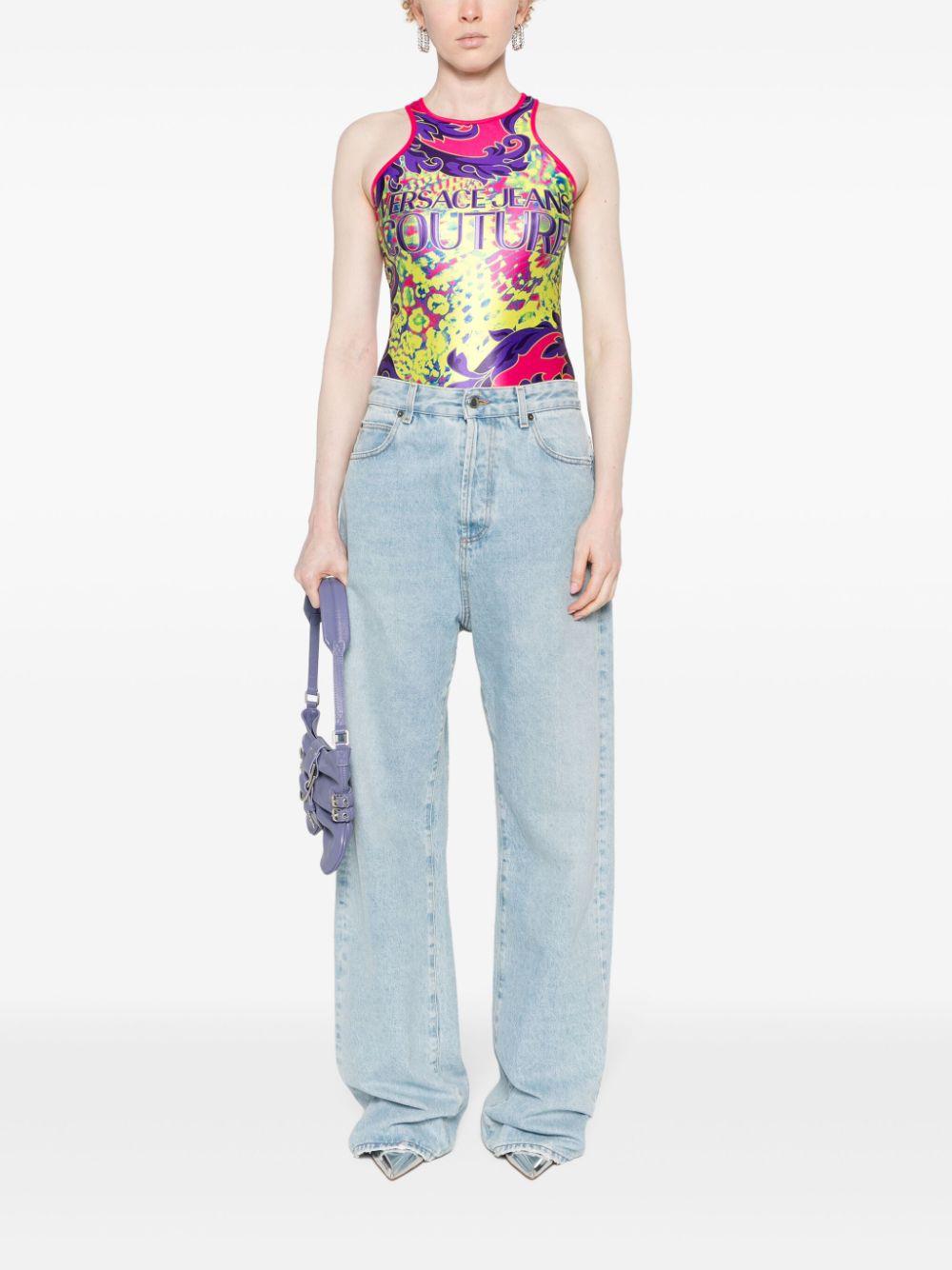  76HAM2P3JS345 609 ANIMALIER VERSACE JEANS COUTURE 