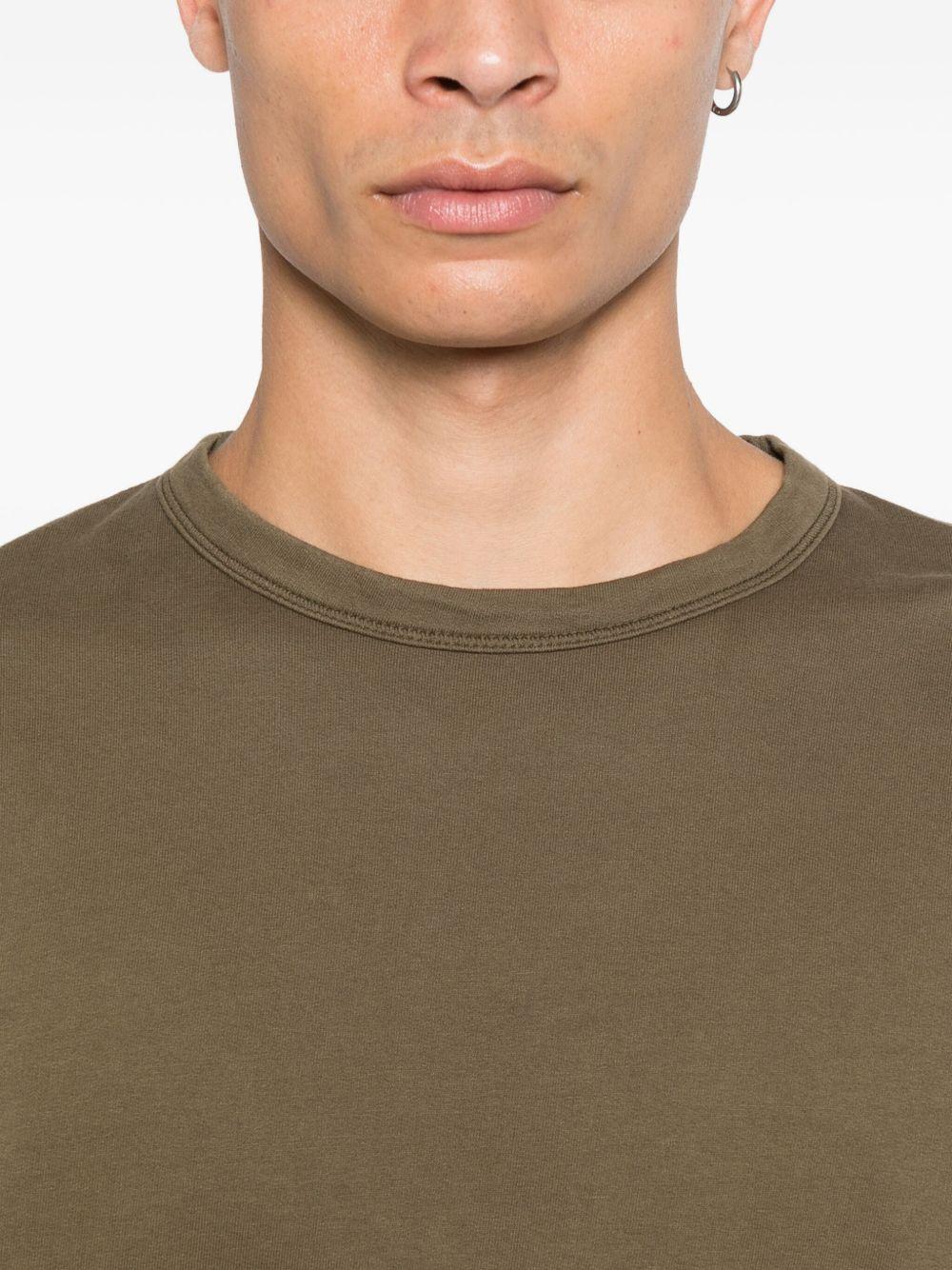 Light Fleece Crewneck Lens Sweatshirt RCCMSS711A002246G 683 IVY GREEN CP COMPANY 