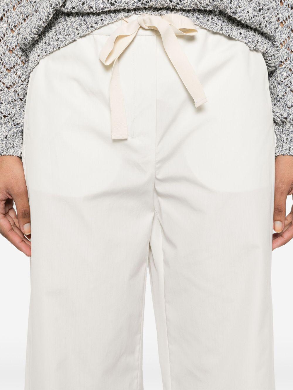 Pantaloni Argento ARGENTOMM10174 018 ECRU S MAX MARA 